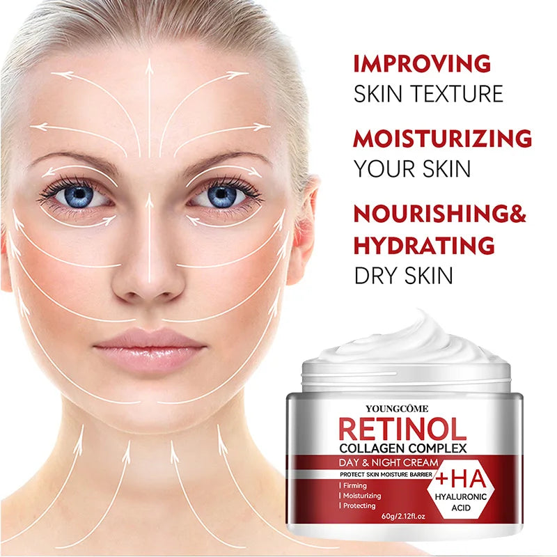 Retinol Collagen Facial Care Moisturizing Cream - Glowify Essentials