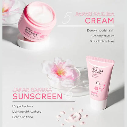 Sakura Skin Care Sets Face Cream - Glowify Essentials