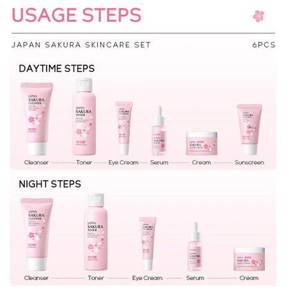 Sakura Skin Care Sets Face Cream - Glowify Essentials