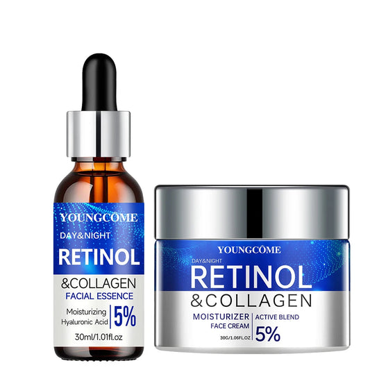 Retinol Cream Serum Combo Set - Glowify Essentials