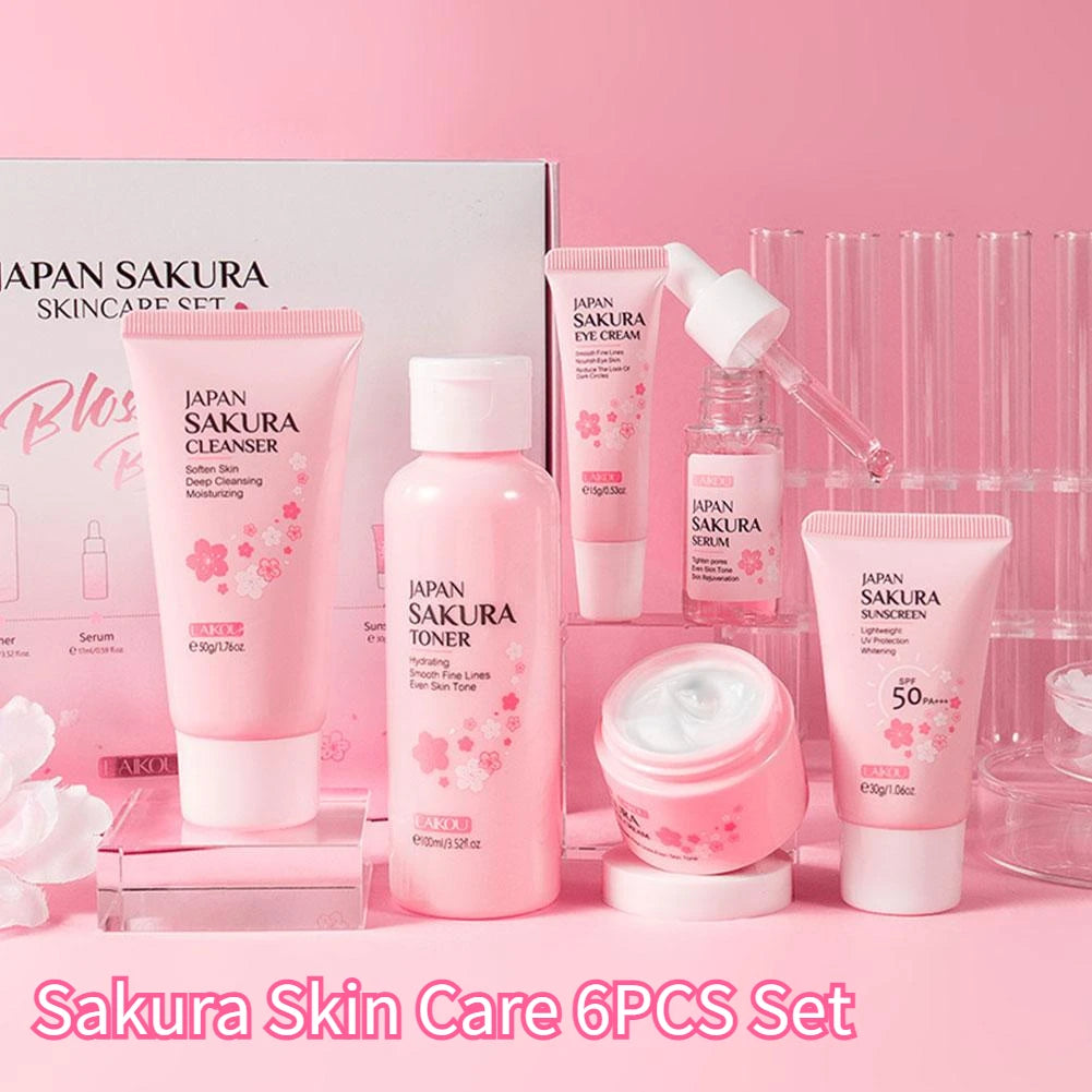 Sakura Skin Care Sets Face Cream - Glowify Essentials